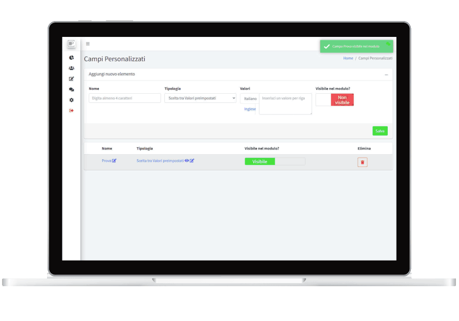 Profilando.it - Software di Profilazione Utenti